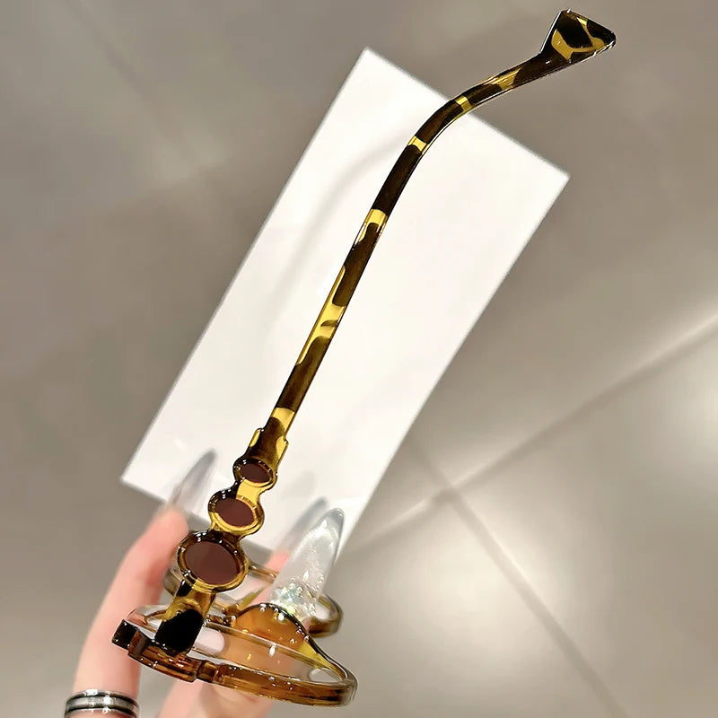 frame style of round retro anti blue light glasses