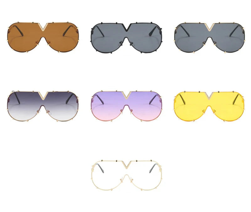 Collection of Female Driving Cycling Travel Windproof Pilot Sunglasses