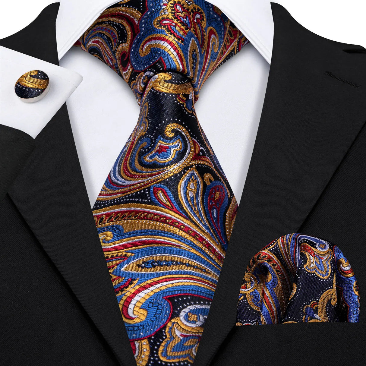Multi color Floral Silk Men Novelty Spray Necktie
