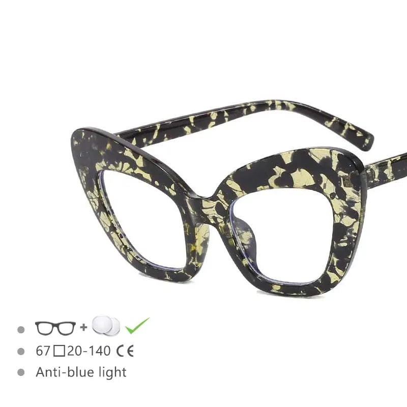 black and white frame reading glasses