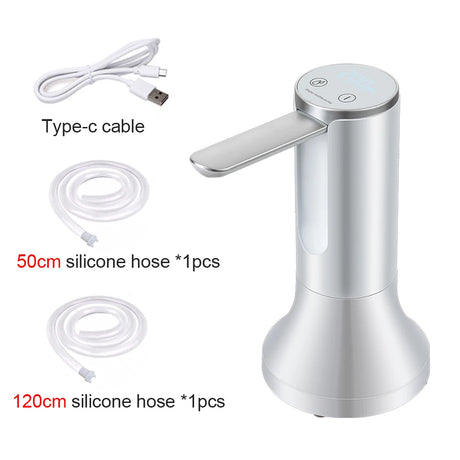 Foldable Electric Water Dispenser – USB Rechargeable for 19L Gallon Bottles