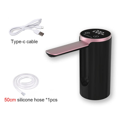Foldable Electric Water Dispenser – USB Rechargeable for 19L Gallon Bottles