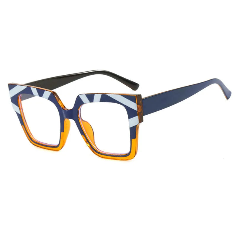Blue gold Frame Anti Blue Blue Eyeglass