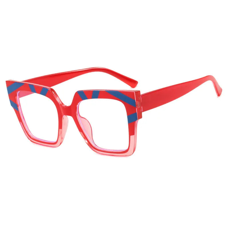 Red Frame Anti Blue Blue Eyeglass