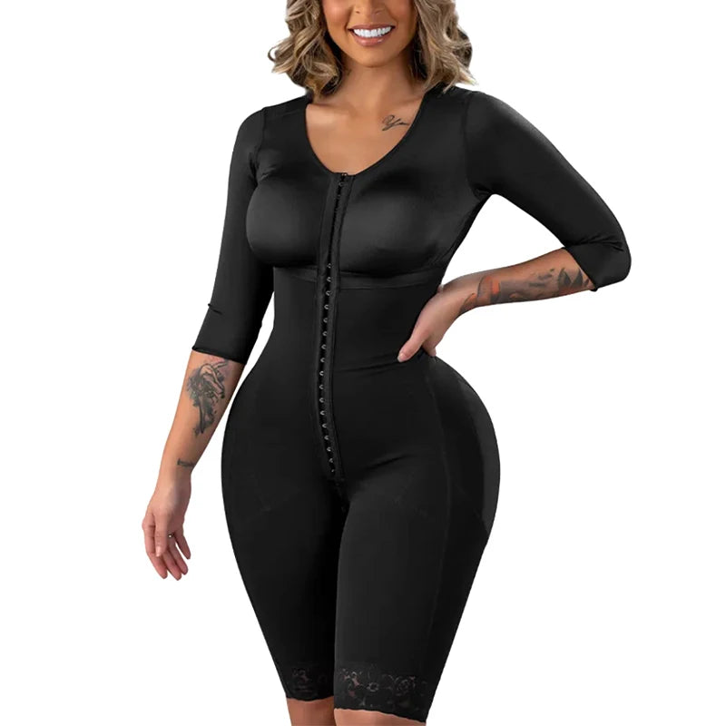 Black Full Body High Compression Girdles Shaper