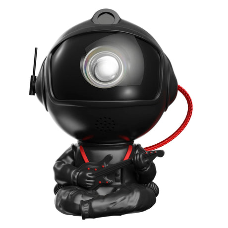 Galaxy astronaut star projector night light with LED nebula for bedroom decor