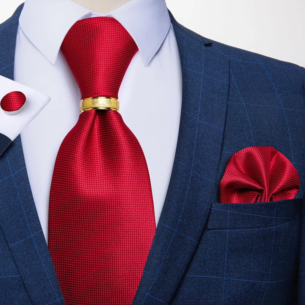 red tie set