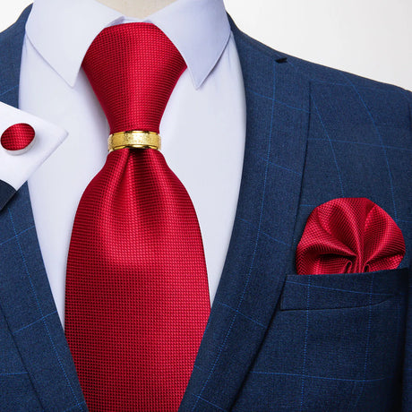 red tie set