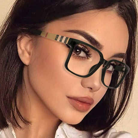 Square Cat Eye Anti-Blue Optical Glasses