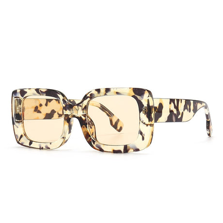 Vintage Classic Big Frame Square Sunglasses