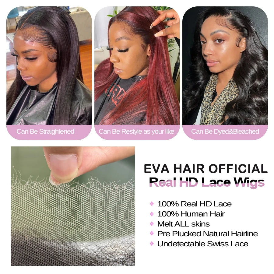 HD Lace Wig 5x5 6x6 7x7 Human Hair Wig