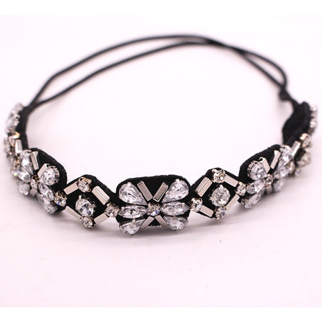 Vintage Beads Rhinestone Headband Hair Accessories