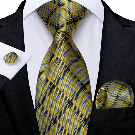 Stripe yellow Tie