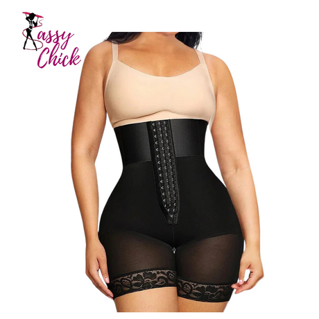 High Waist Body Shaper Pantie Sassy Chick Logo