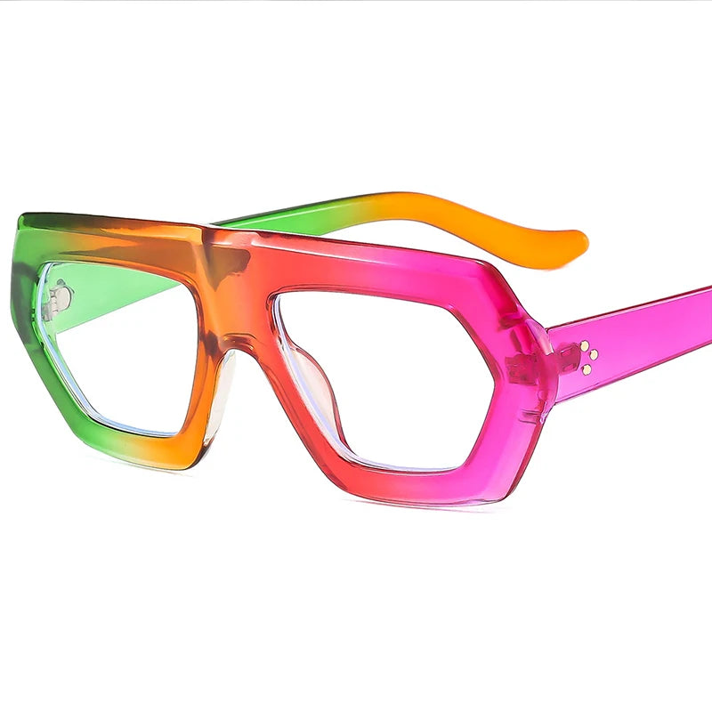 Hyperopia Thick Frame Reading Eyeglasses multi color