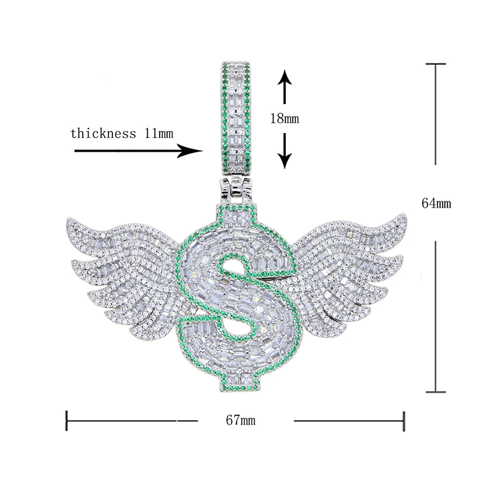 Size of pendant