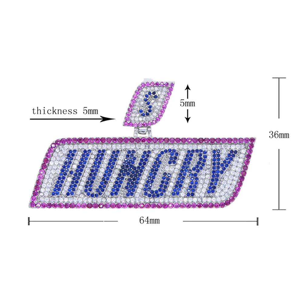 size of hungry pendant