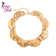 Irregular Metal Pea Chain Necklace Set Sassy Chick Logo