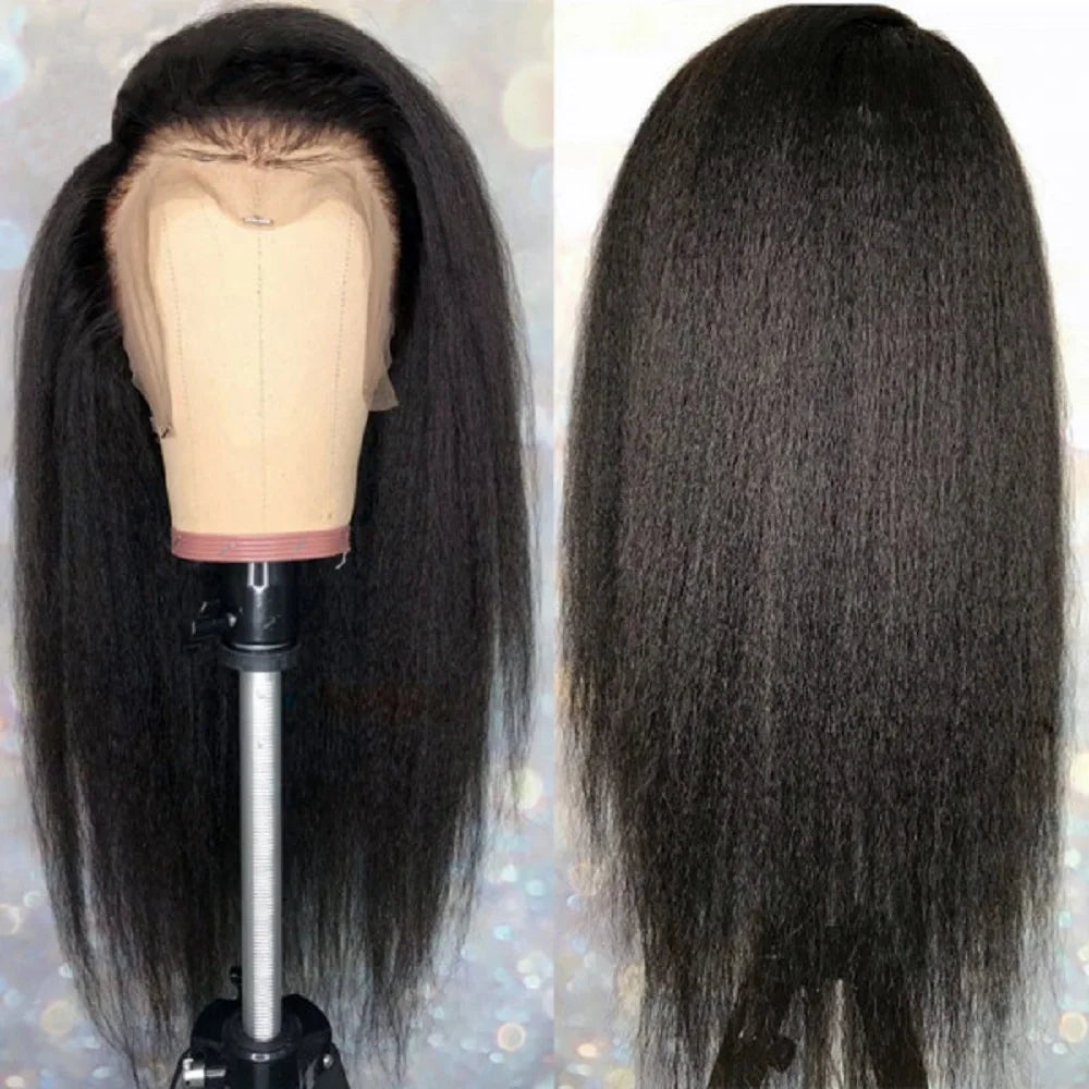 Kinky Straight Lace Front wig