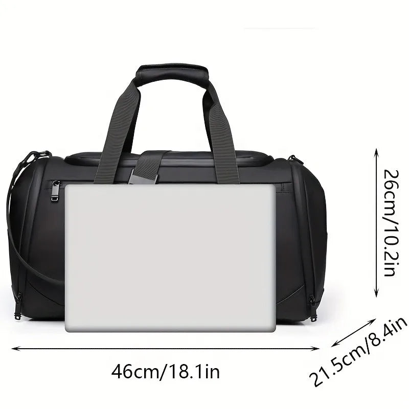 Size of Large Capacity Durable Oxford Cloth Travel Duffel Bag