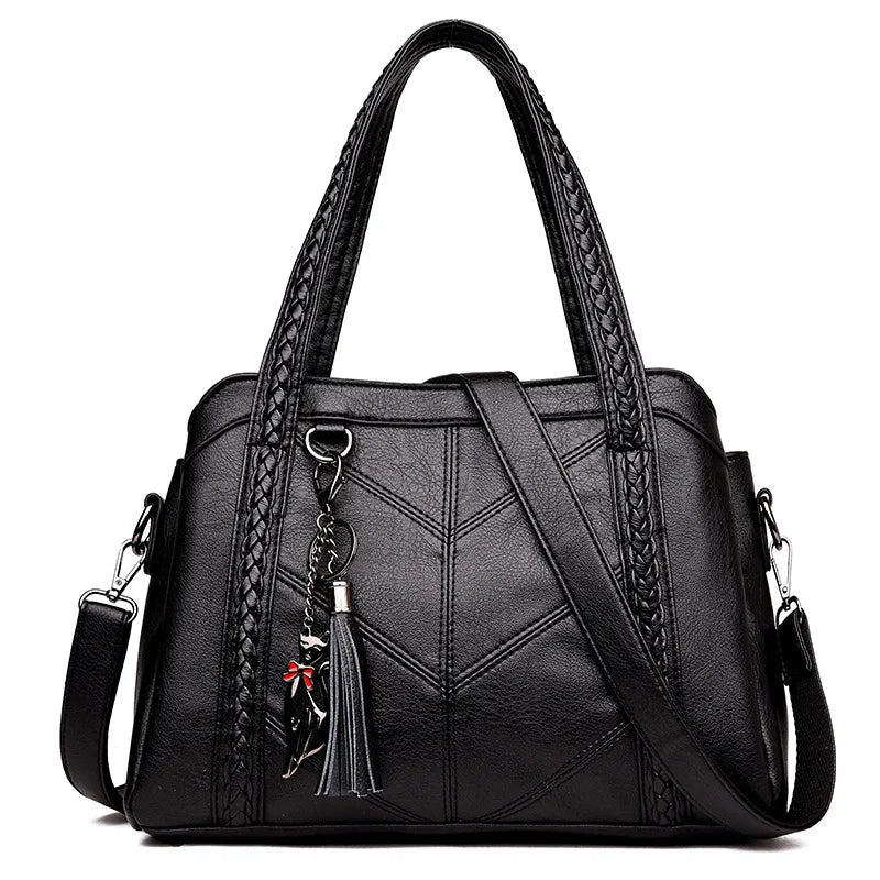 black handbag