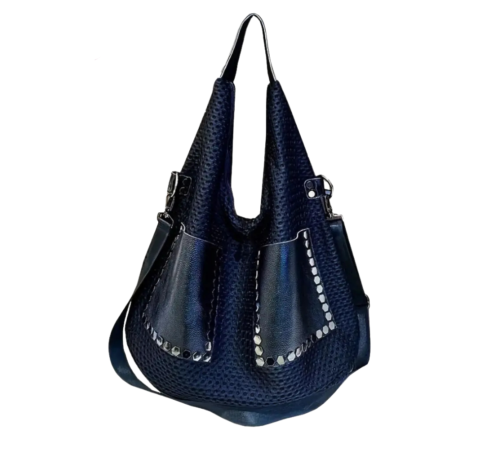Large Capacity Retro Mesh Handbag
