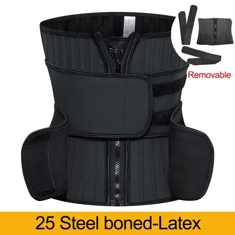 Latex 25 Steel Bone Body Shaper