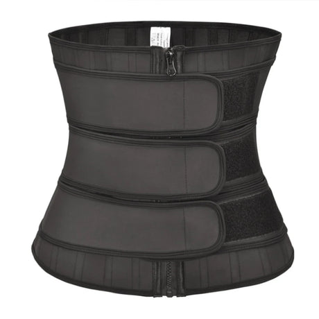 Front Latex Waist Trainer 3 Strap