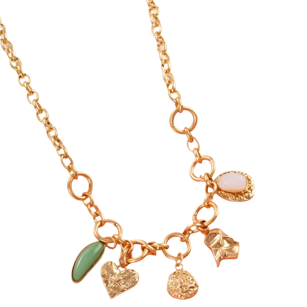 necklace heart design