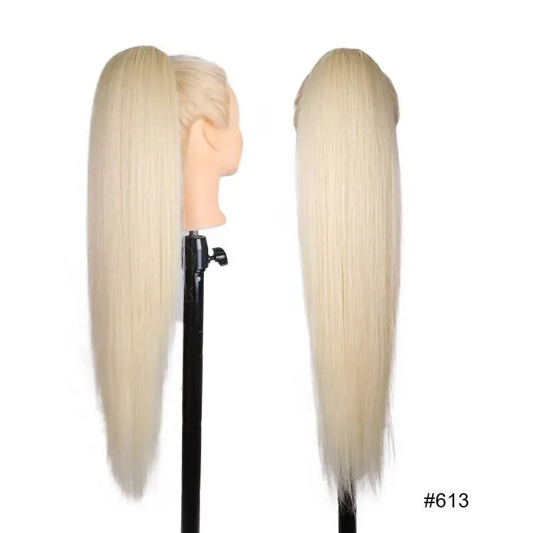 Long Curly Drawstring Ponytail Synthetic