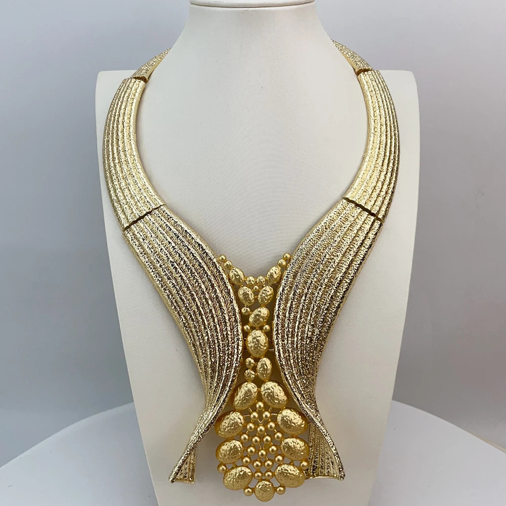 Necklace Luxury Big Bold African Bride