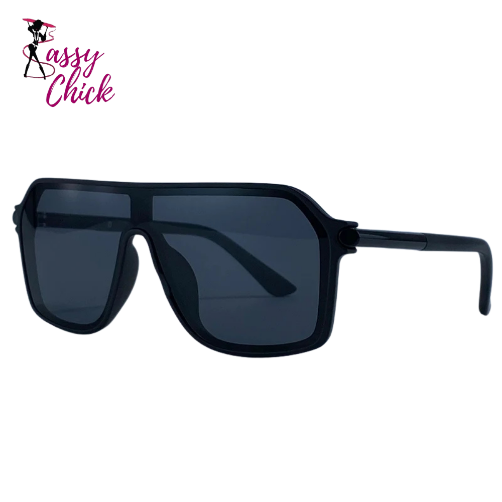 Luxury Brand Metal Frame Outdoor Sunglasses Sassy Chick Logo