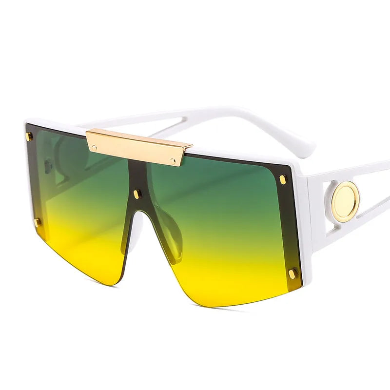 Luxury Designer Oversized UV400 Windproof Sunglasses