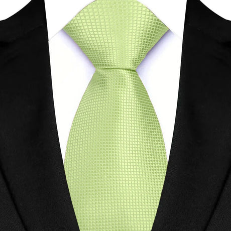 Luxury Green Color Floral Paisley Men's Ties
