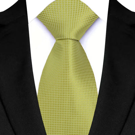 Luxury Green Color Floral Paisley Men's Ties