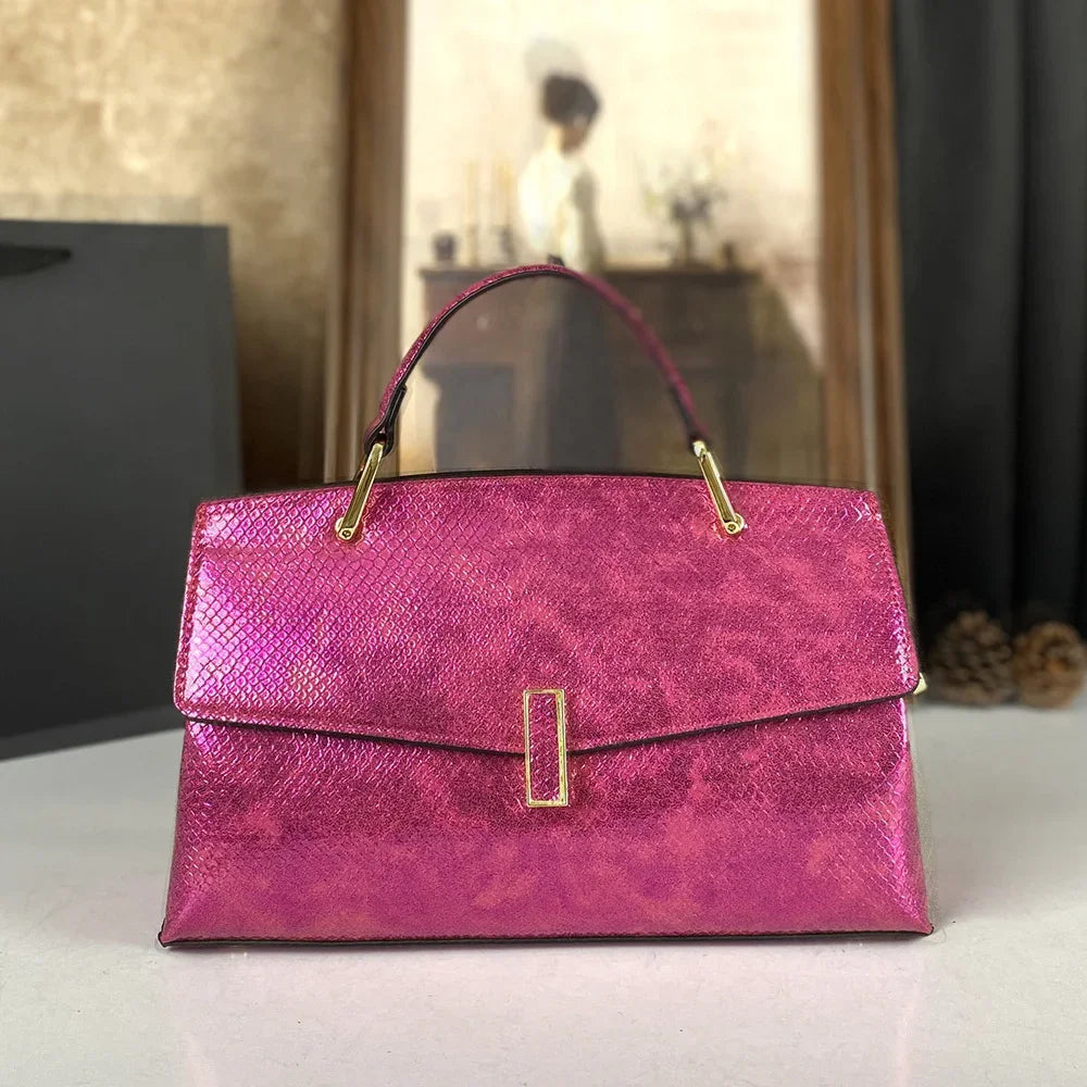 Pink Luxury High End Fashion European Crossbody Bag