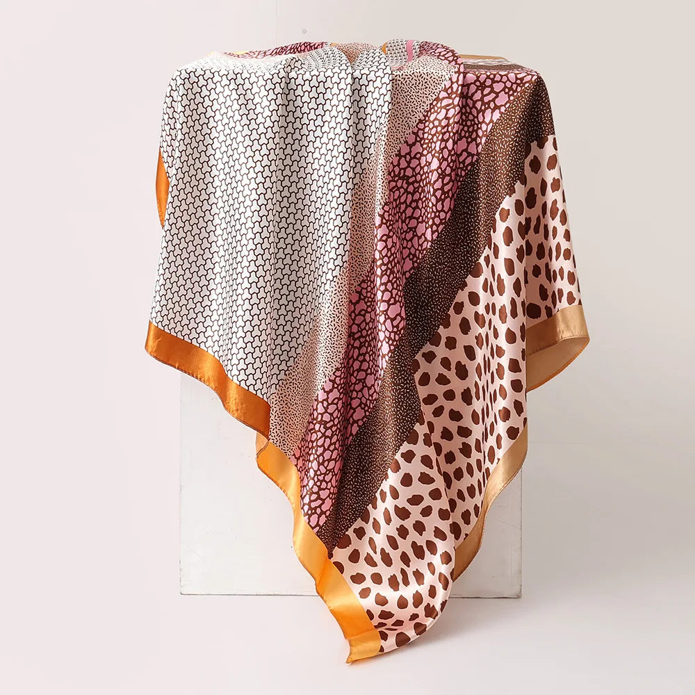 Luxury Leopard Print Bandanas Hijab