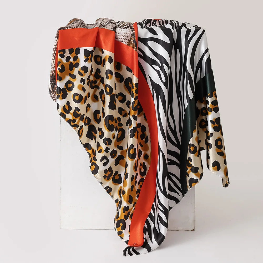 Leopard Luxury Leopard Print Bandanas Hijab