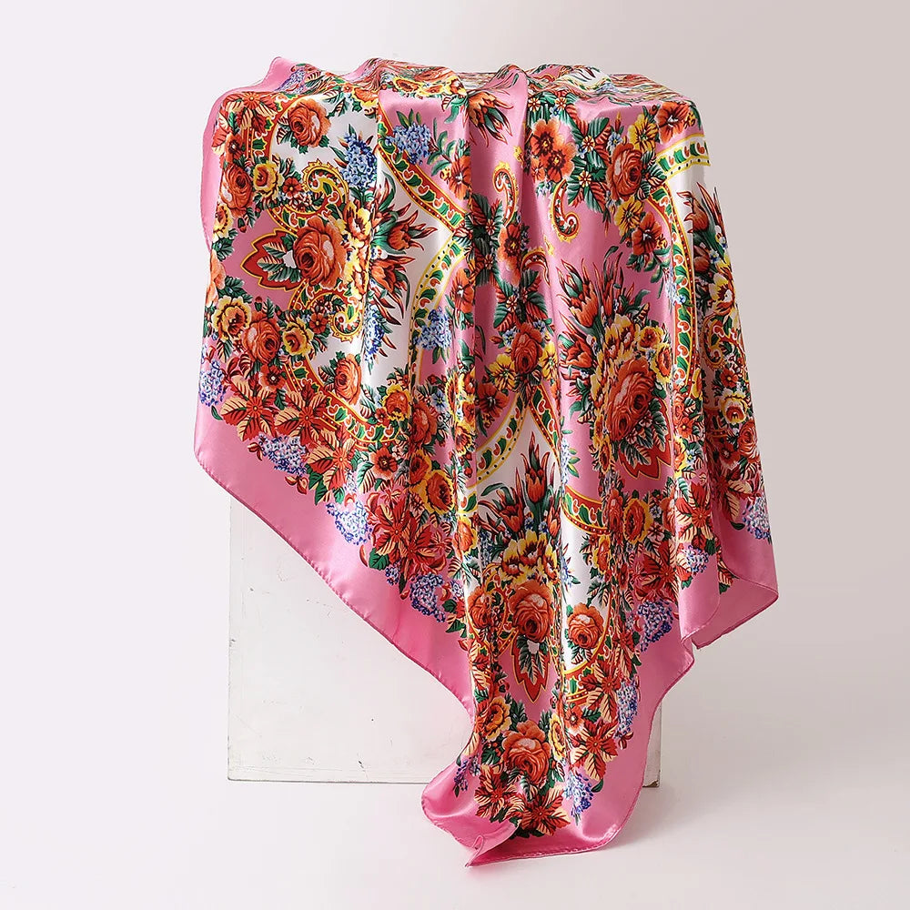 Pink Luxury Leopard Print Bandanas Hijab