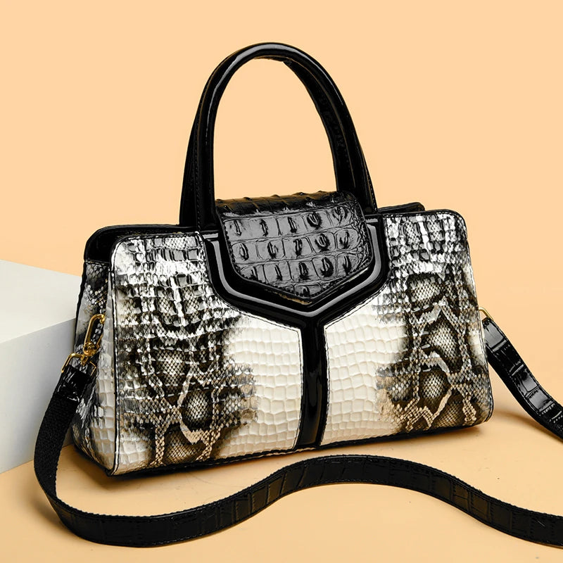 Luxury Patent Leather Shoulder Crossbody Bag