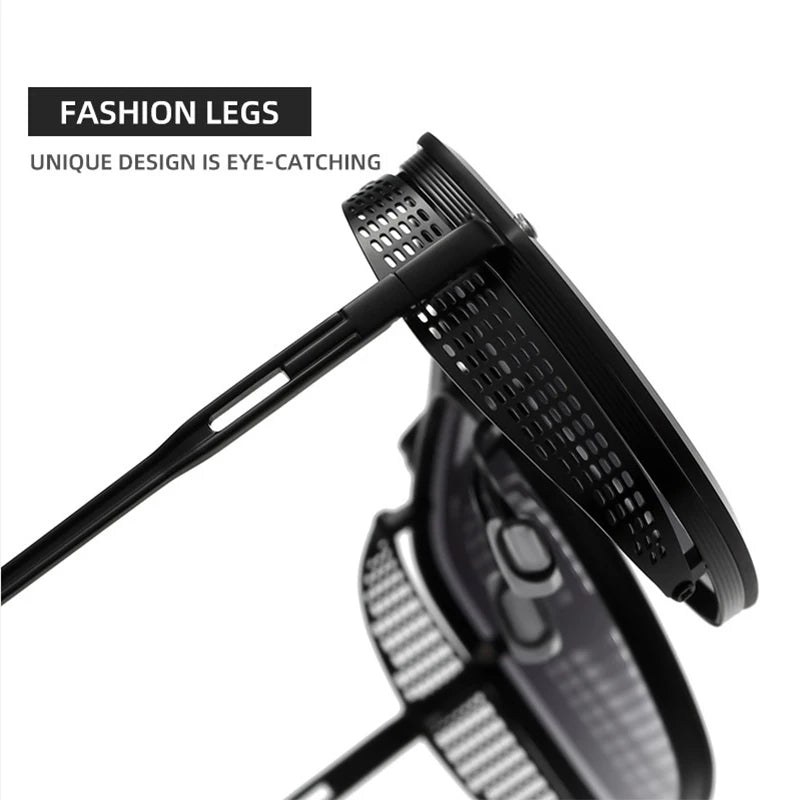 Luxury Punk Steampunk Vintage Sunglasses