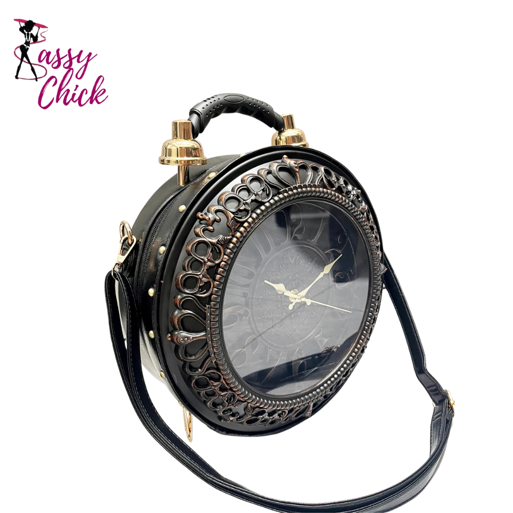 Luxury Purses and Handbags Leather Shoulder Bags Sassy Chick Logo