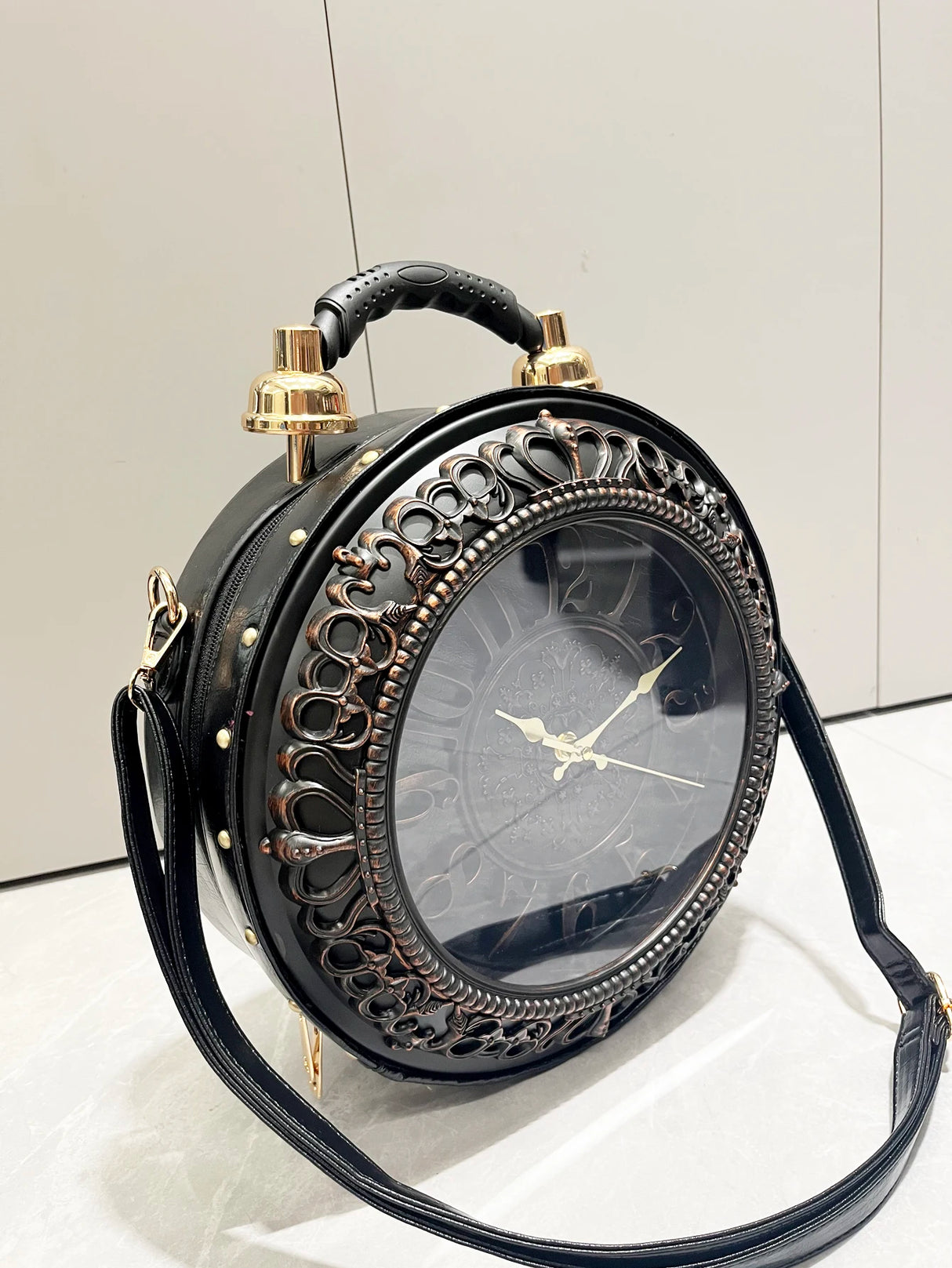 Black Luxury Purses and Handbags Leather Shoulder Bags