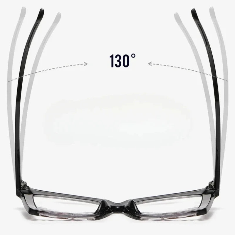 Luxury Retro Photochromic Reading Glasses