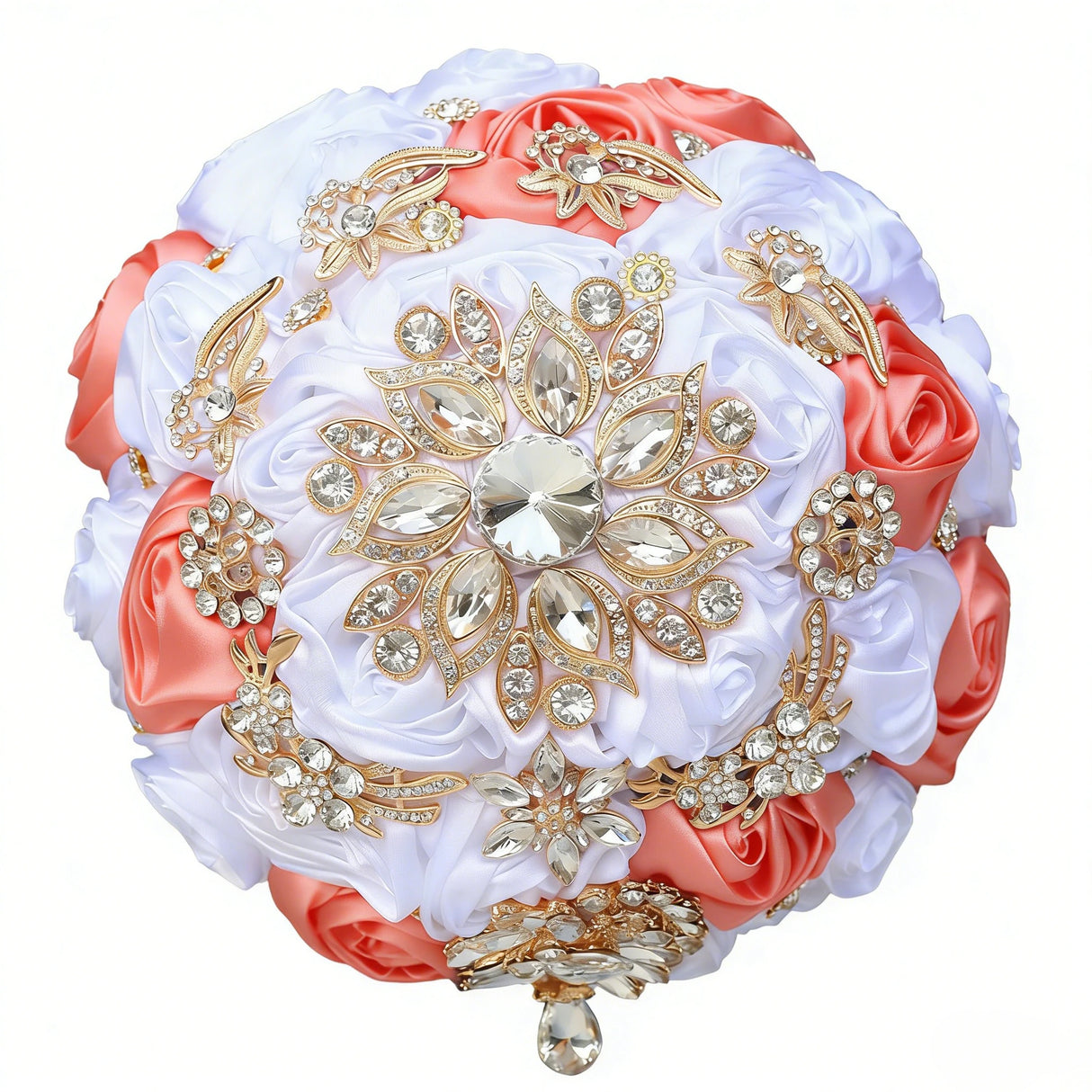 Luxury Rhinestone Wedding Bouquet