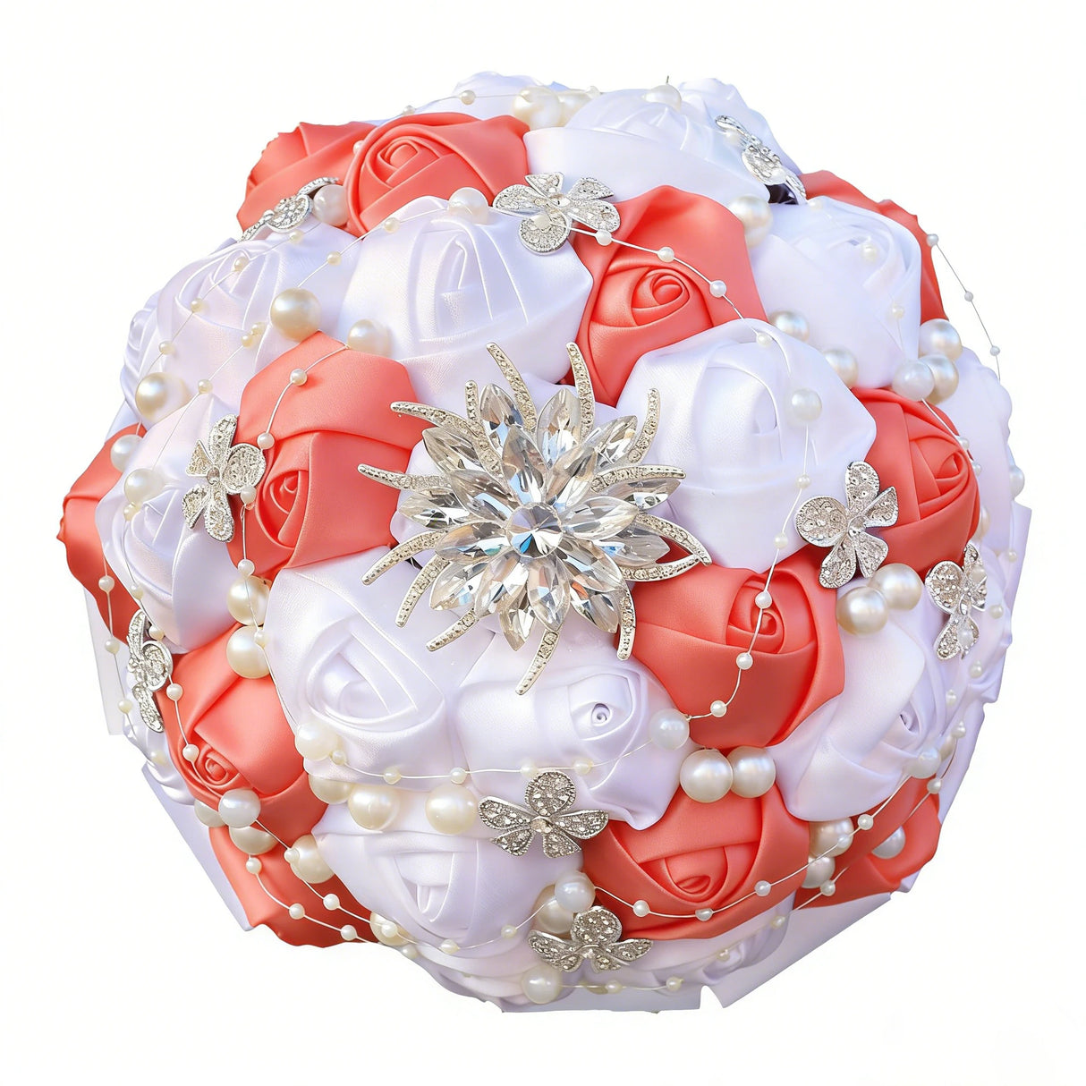 Luxury Rhinestone Wedding Bouquet