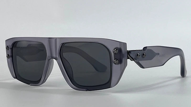Gray Luxury Square Polarized UV400 Driving Sunglasses