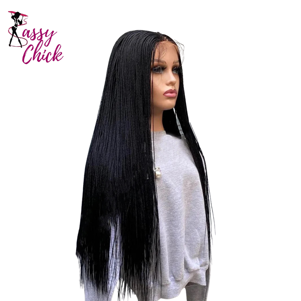 Micro Glue less Braid Lace Wig Sassy Chick Logo
