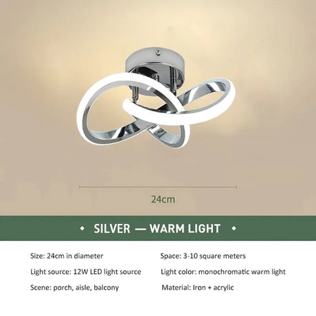 Minimalist LED Strip Ceiling Light – Modern Fixture for Aisle, Balcony, or Entryway