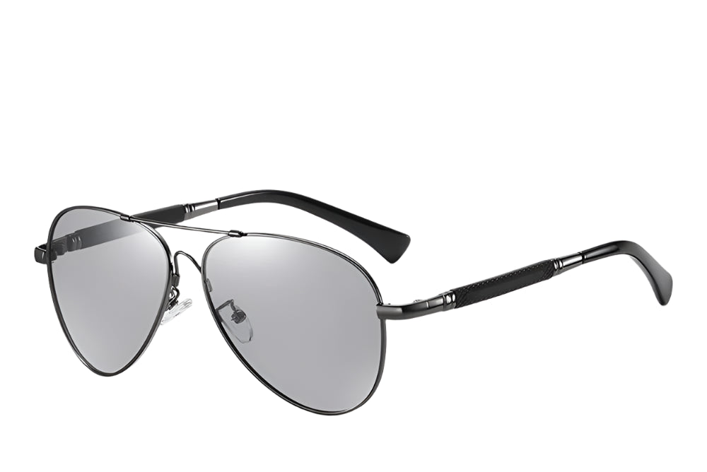 New Titanium Alloy Polarized Sunglasses Grey